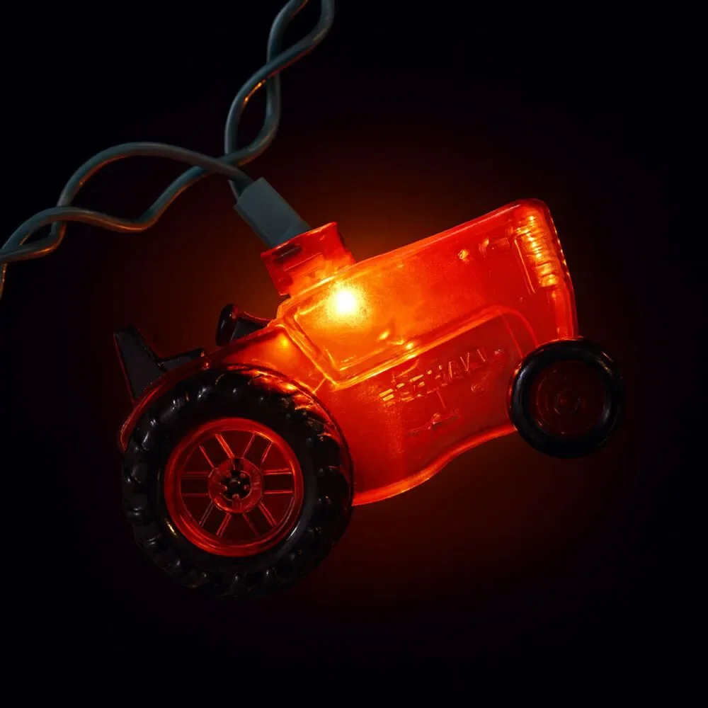 Christmas Lot – Lights‎ (John Deere / Farmall Style) + Buffalo Check Ornaments